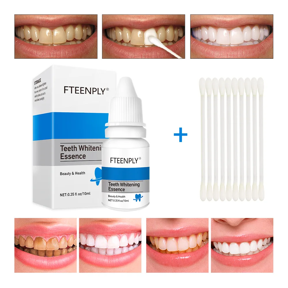 Teeth Whitening Diy - Fteenply Tanden Whitening Essentie Poeder Mondhygiëne
