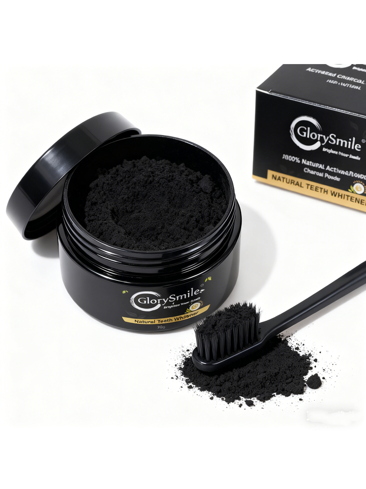 Whitening Powder Activated - Glorysmile Actief Houtskool Tanden Whitening Poeder,