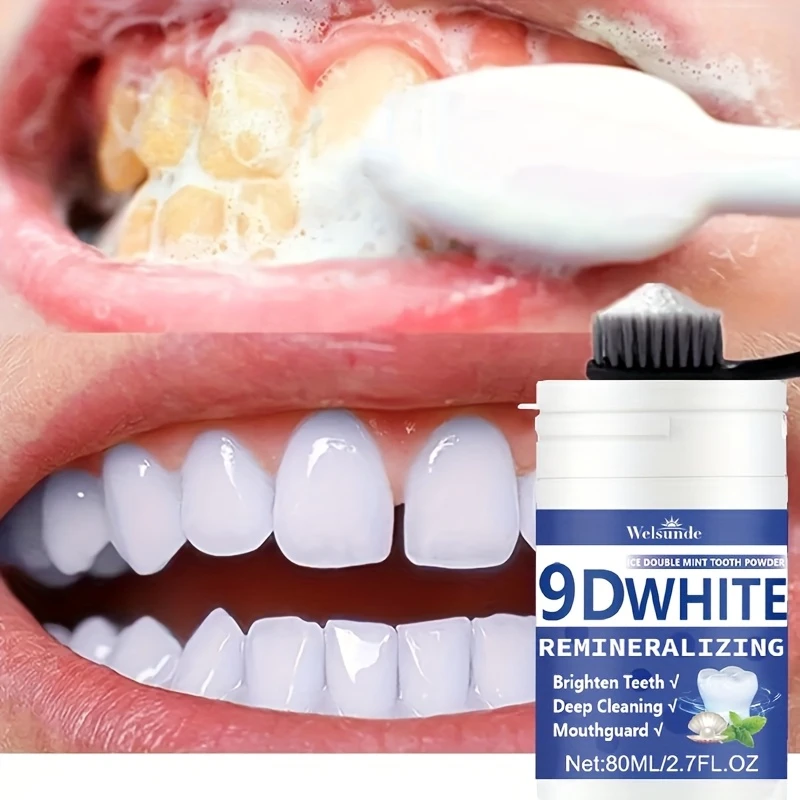 Teeth Whitening Groupon - 9D Wit Remineraliserend Hydroxyapatiet Tandpoeder, Tandbleekpoeder,