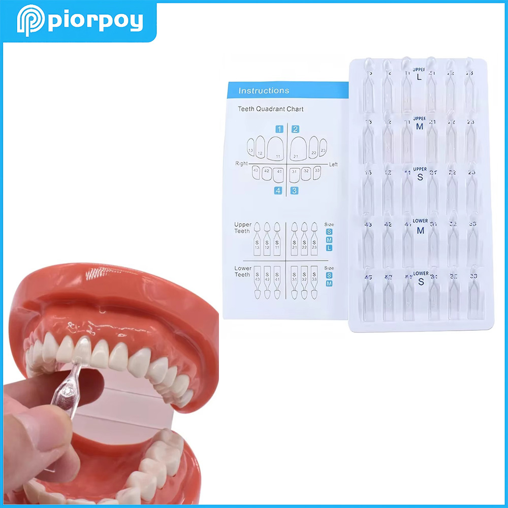 Teeth Whitening Light Kit - PIORPOY Tandheelkundige Composiet Hars Facings Schimmel