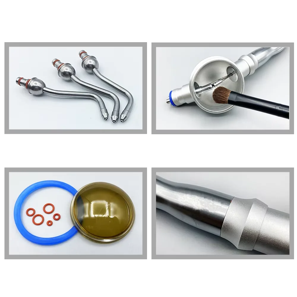 Teeth Whitening Quick - Tandheelkundig zandstraalpistool voor luchtslijtage, tandenreiniging en