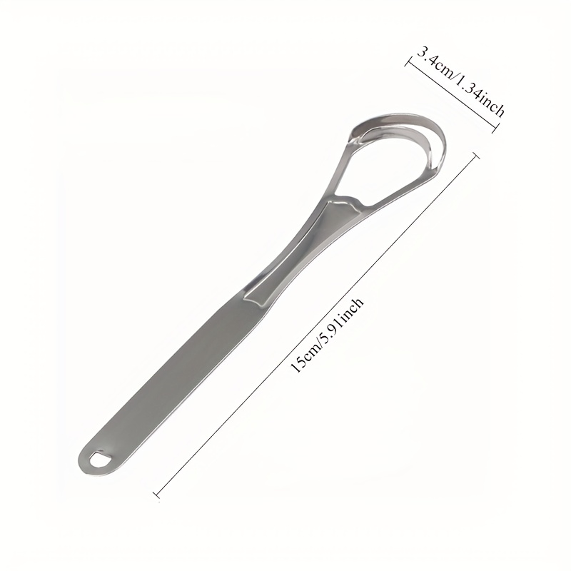 Dubbellaagse tongreinigerborst - Tongue Scraper Metal recensie en prijs