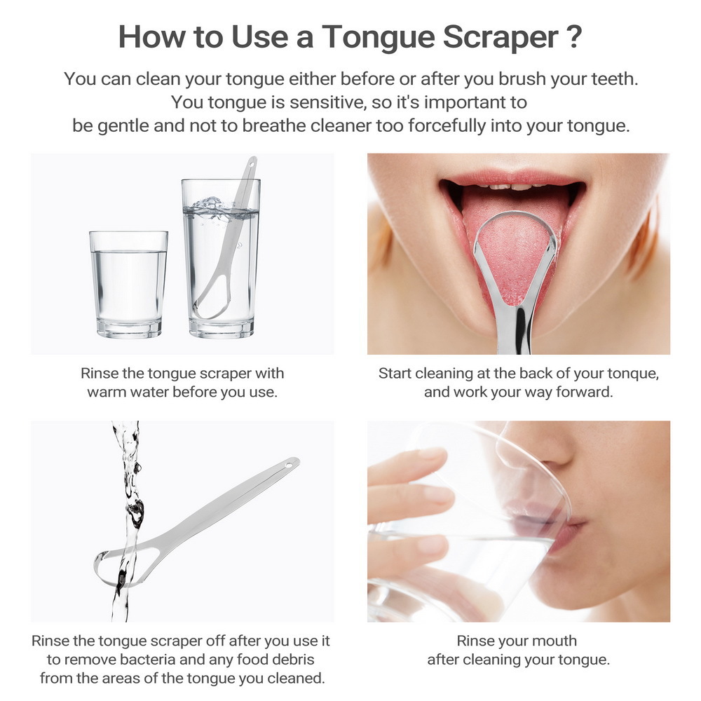 3 stks/pak Metalen Tongschrape - Tongue Scraper Metal recensie en prijs