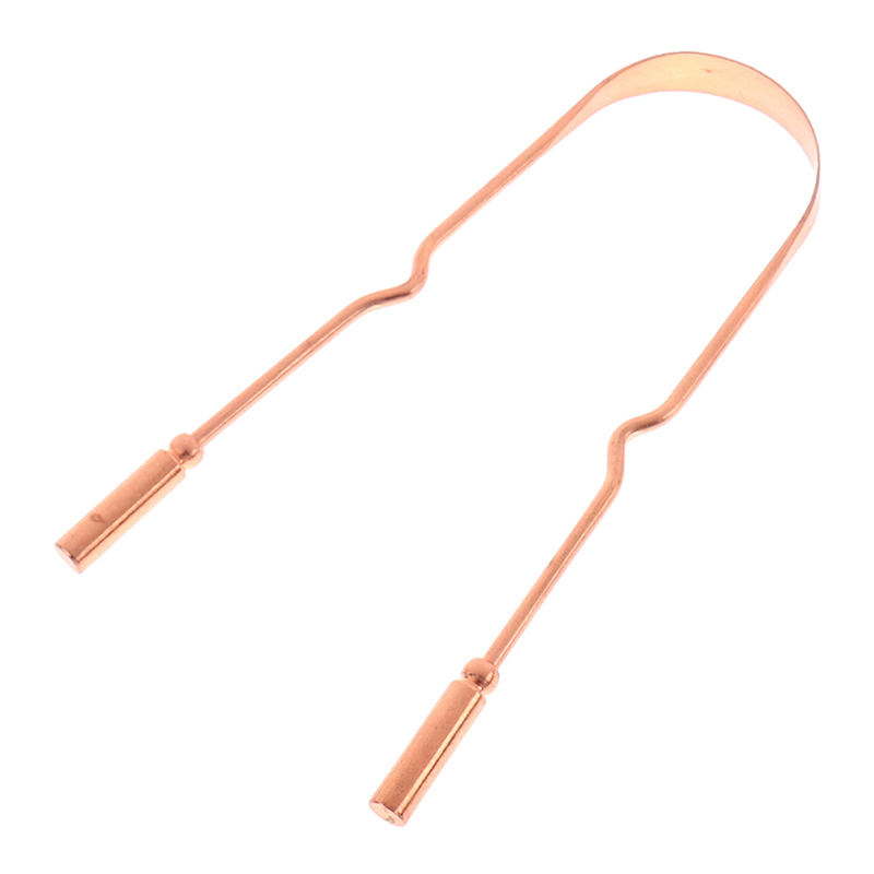 1Pc Zuiver Koper Tongschraper  - Tongue Scraper Metal recensie en prijs