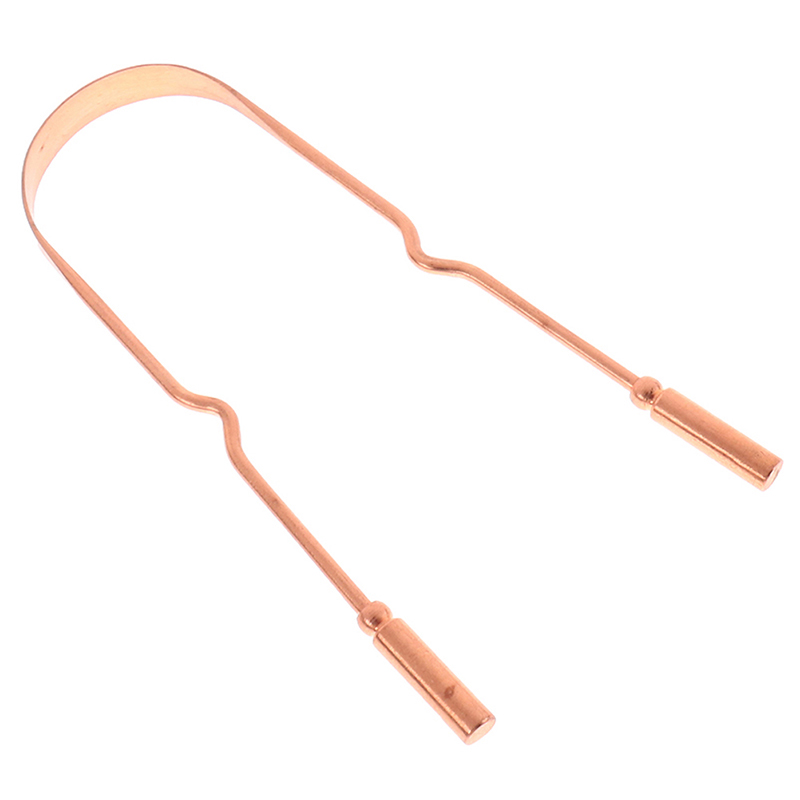 1Pc Zuiver Koper Tongschraper  - Tongue Scraper Metal recensie en prijs
