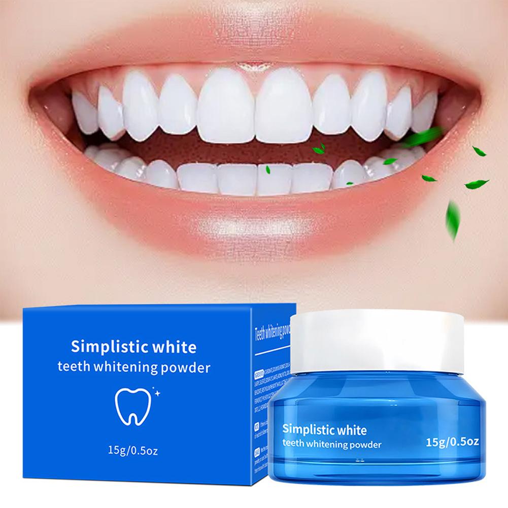 Simplistic Wit Tandbleekpoeder - Teeth Whitening Diy recensie en prijs