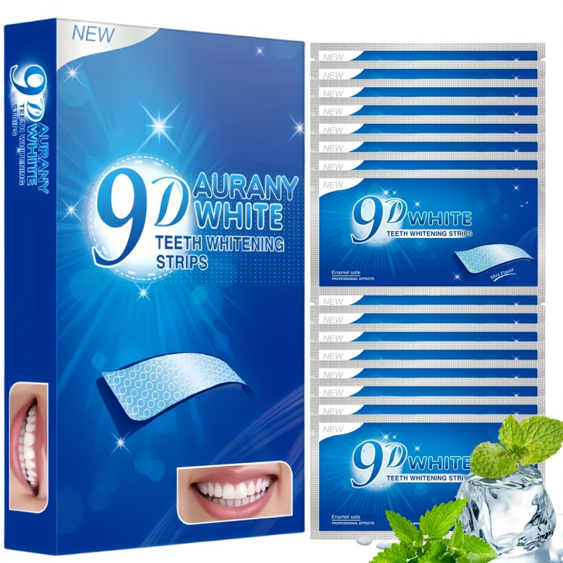21 paar 9D Aurany witte tanden - Teeth Whitening Diy recensie en prijs