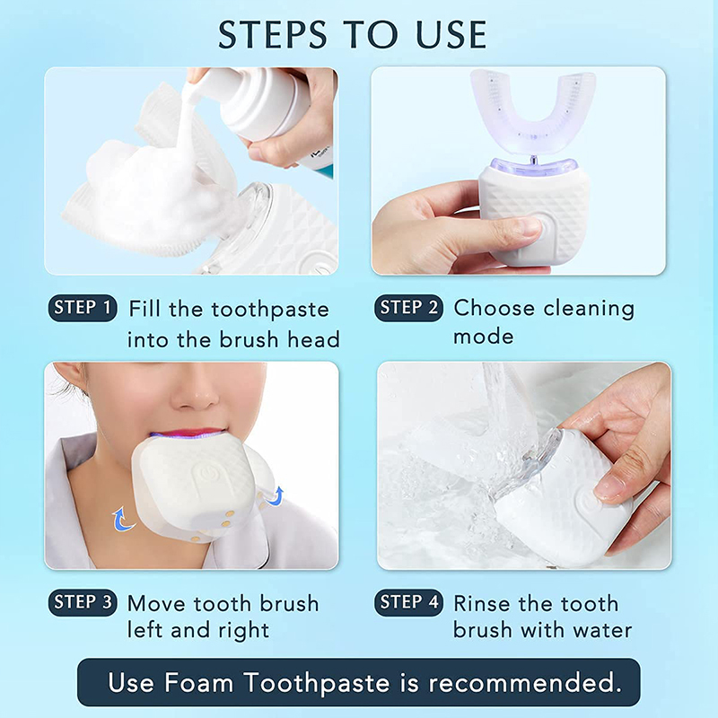 U-vormige oplaadbare lamp voor - Teeth Whitening Diy recensie en prijs