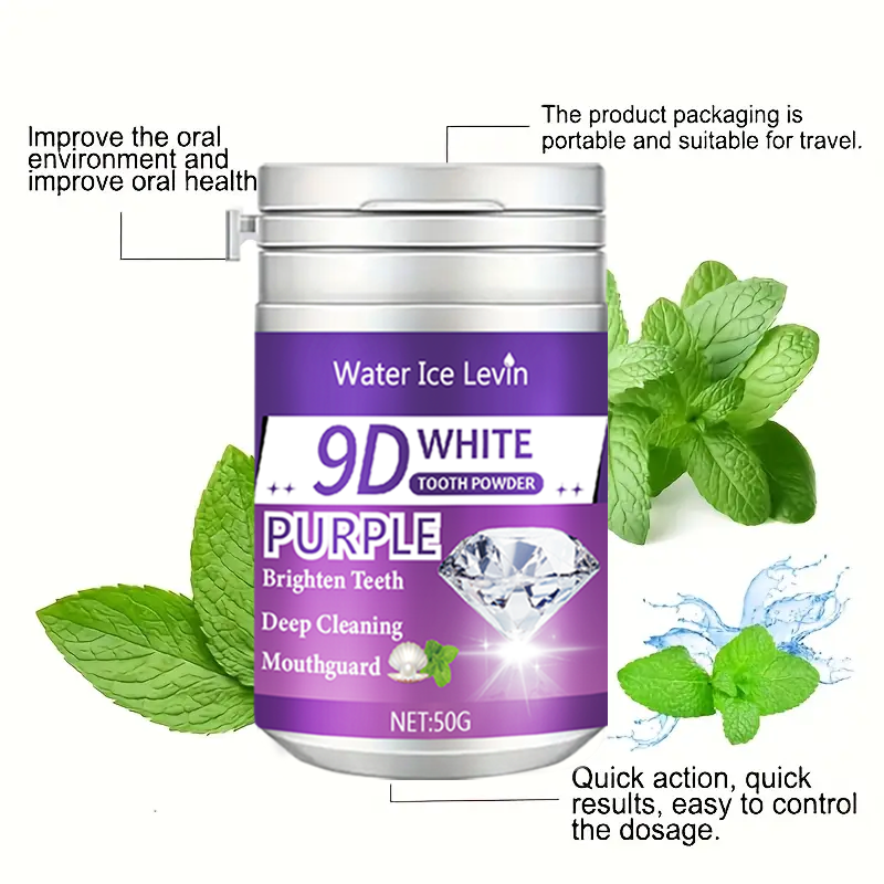9D White Tooth Poeder verhelde - Teeth Whitening Quick recensie en prijs