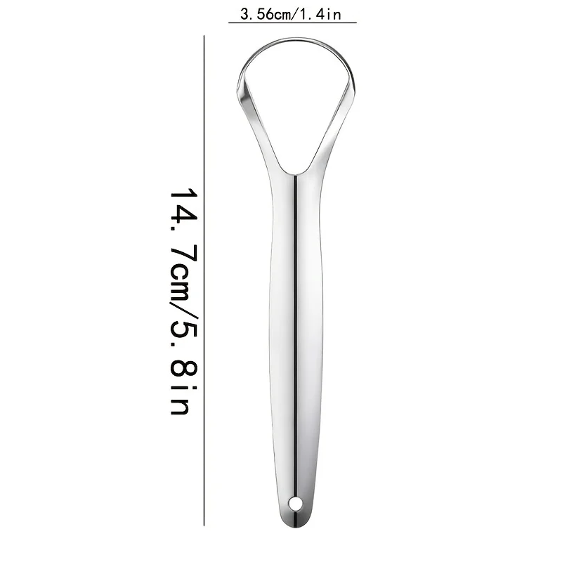 Metalen Tongschraper van RVS,  - Tongue Scraper Metal recensie en prijs