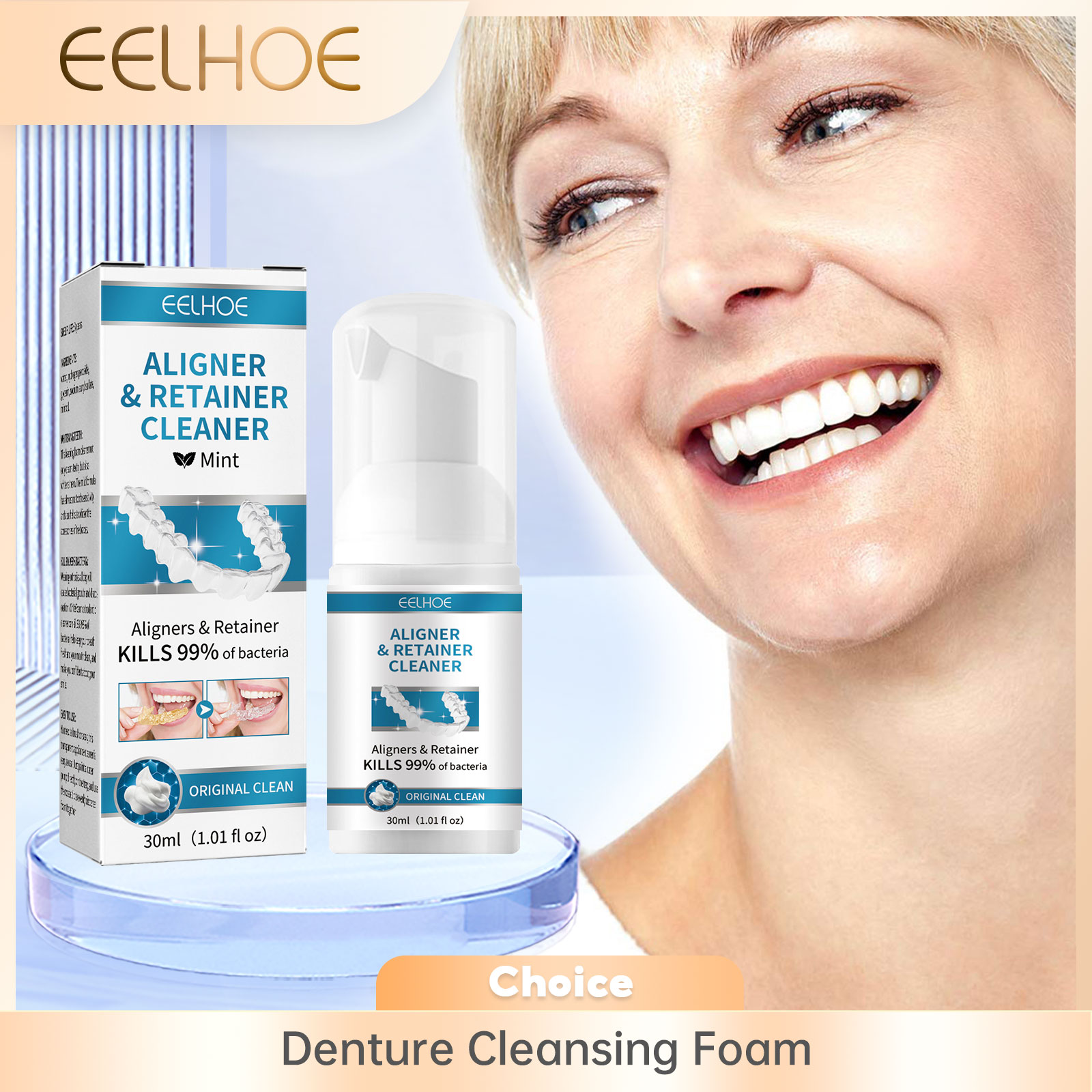 Aligner Prothese Cleaner Schui - Teeth Whitening Retainer recensie en prijs