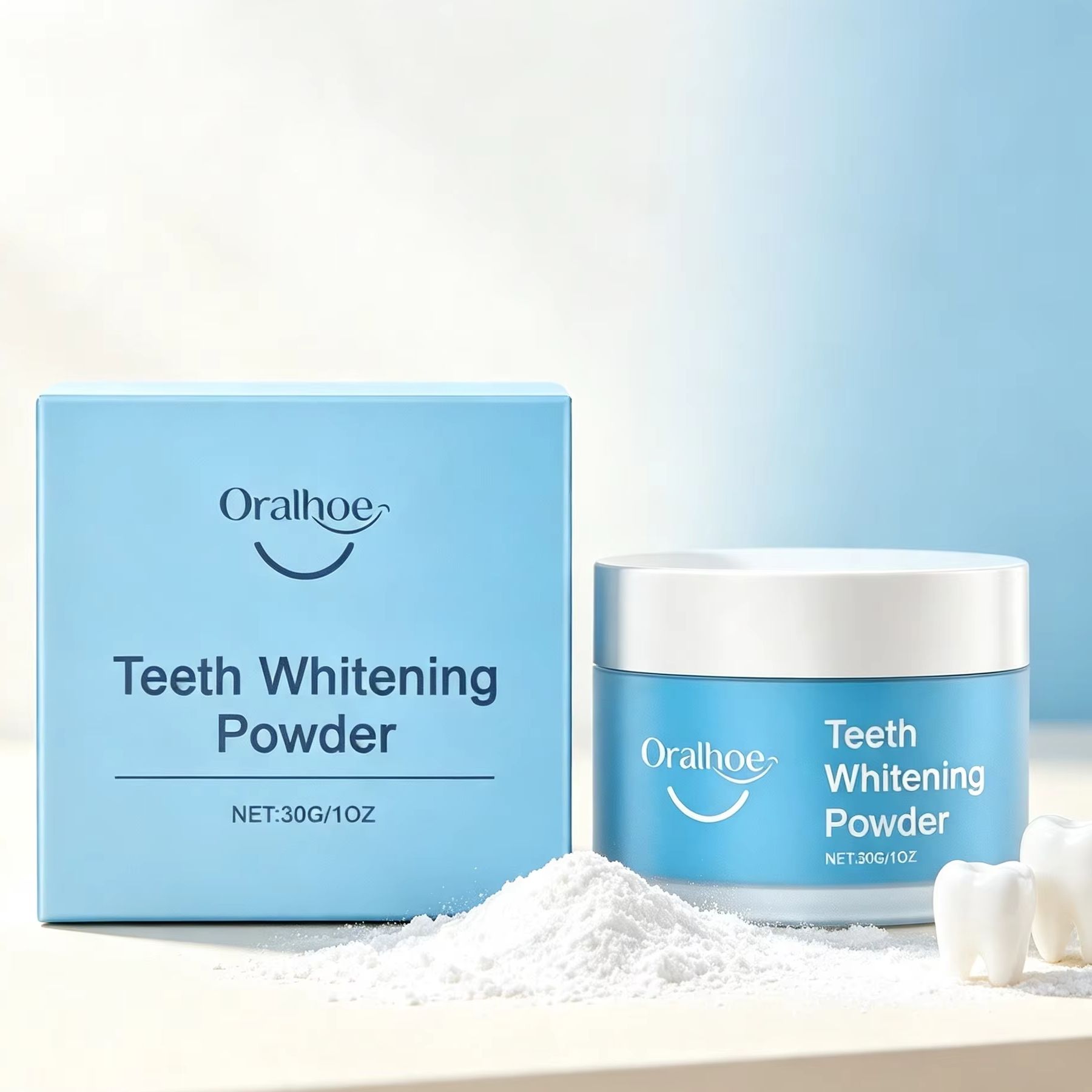 Oralhoe Tandpoeder voor het Po - Teeth Whitening Groupon recensie en prijs