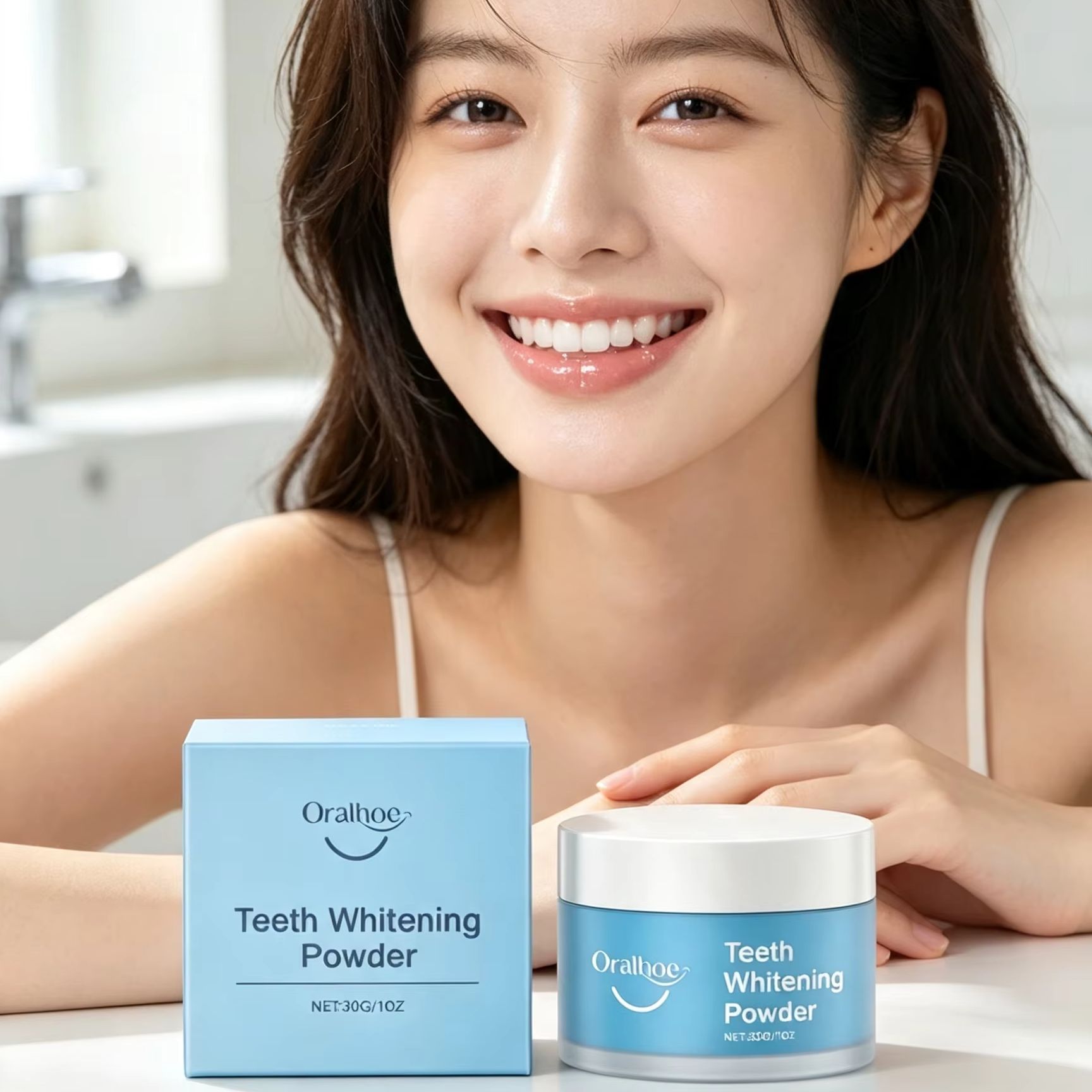 Oralhoe Tandpoeder voor het Po - Teeth Whitening Groupon recensie en prijs