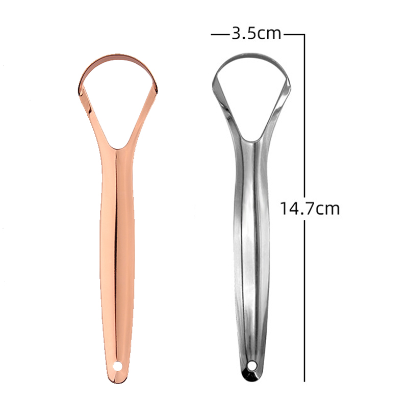 Open Type Tongschraper Roestvr - Tongue Scraper Metal recensie en prijs