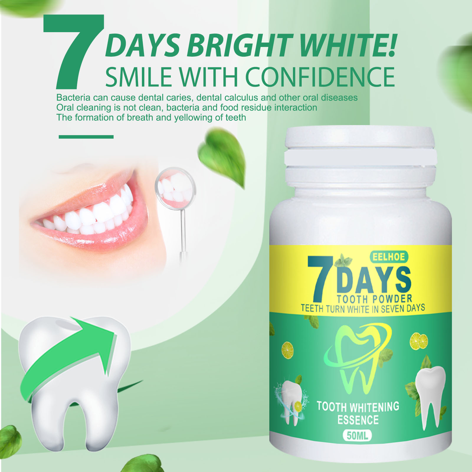 5 Dagen Whitening Tand Poeder  - Teeth Whitening Groupon recensie en prijs