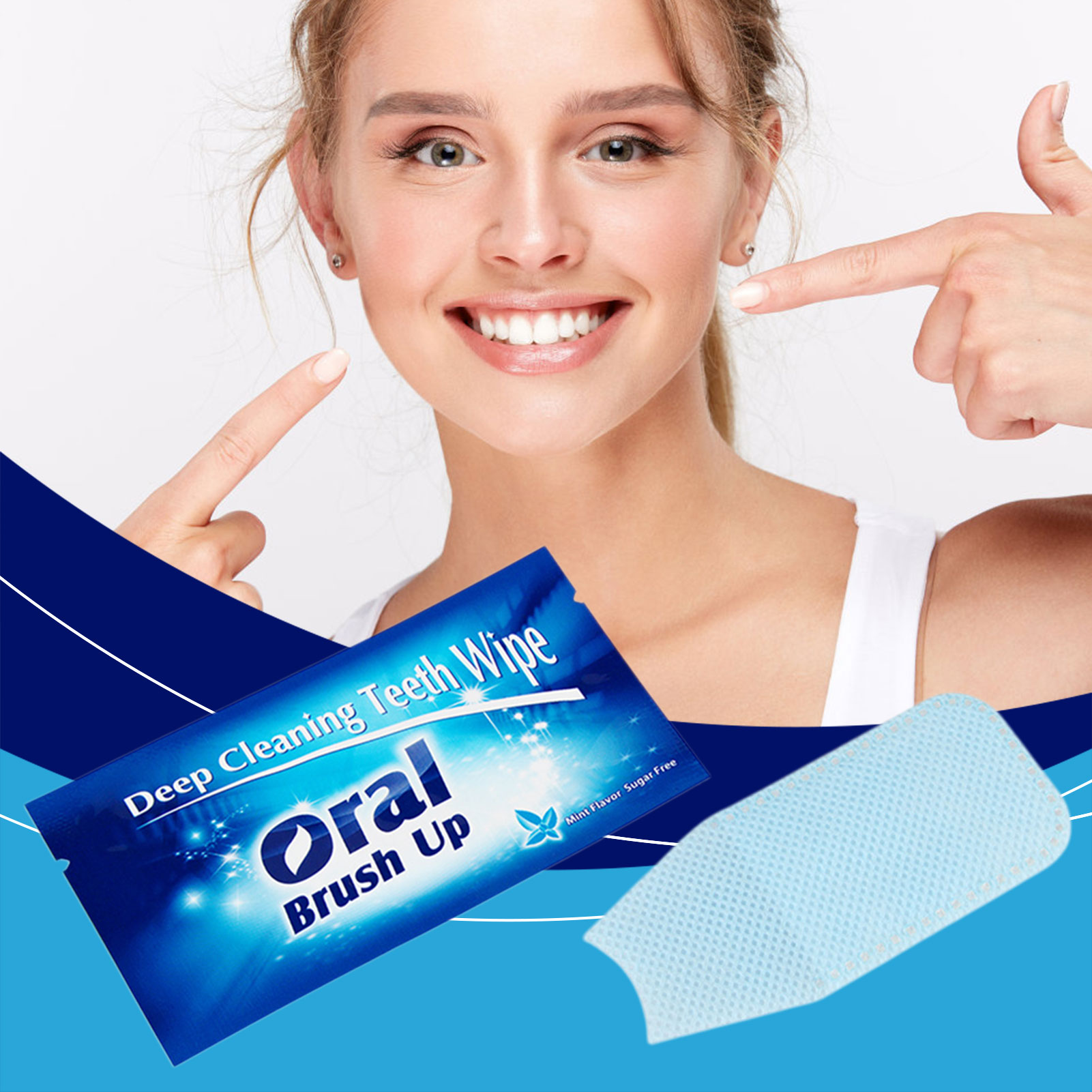Vingerhoes Tandendoekje voor v - Teeth Whitening Quick recensie en prijs
