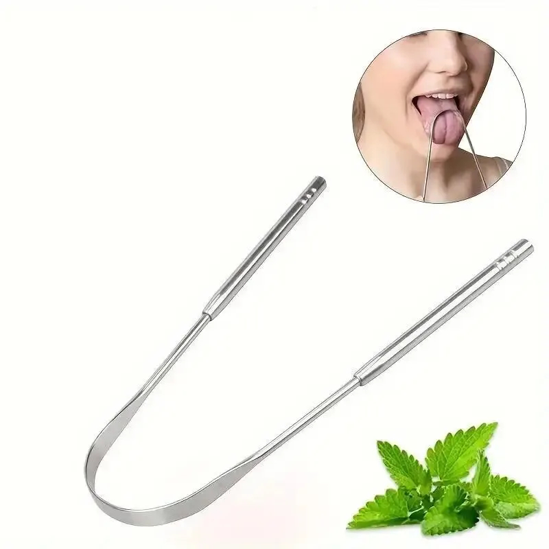 Roestvrijstalen tongschraper M - Tongue Scraper Metal recensie en prijs