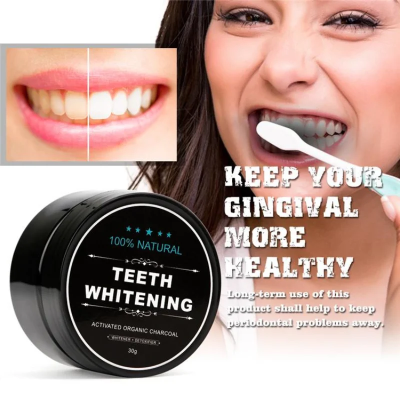 Food Grade Tanden Poeder Houts - Whitening Powder Activated recensie en prijs