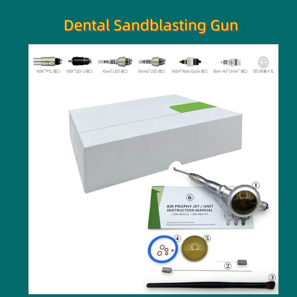 Tandheelkundig zandstraalpisto - Teeth Whitening Quick recensie en prijs
