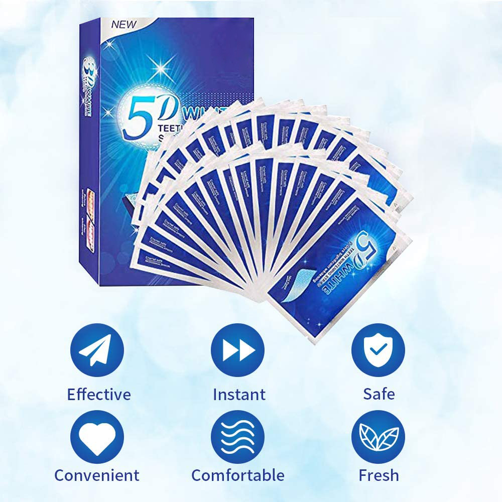 5D Witmakende Tandstrips, Whit - Teeth Whitening Diy recensie en prijs