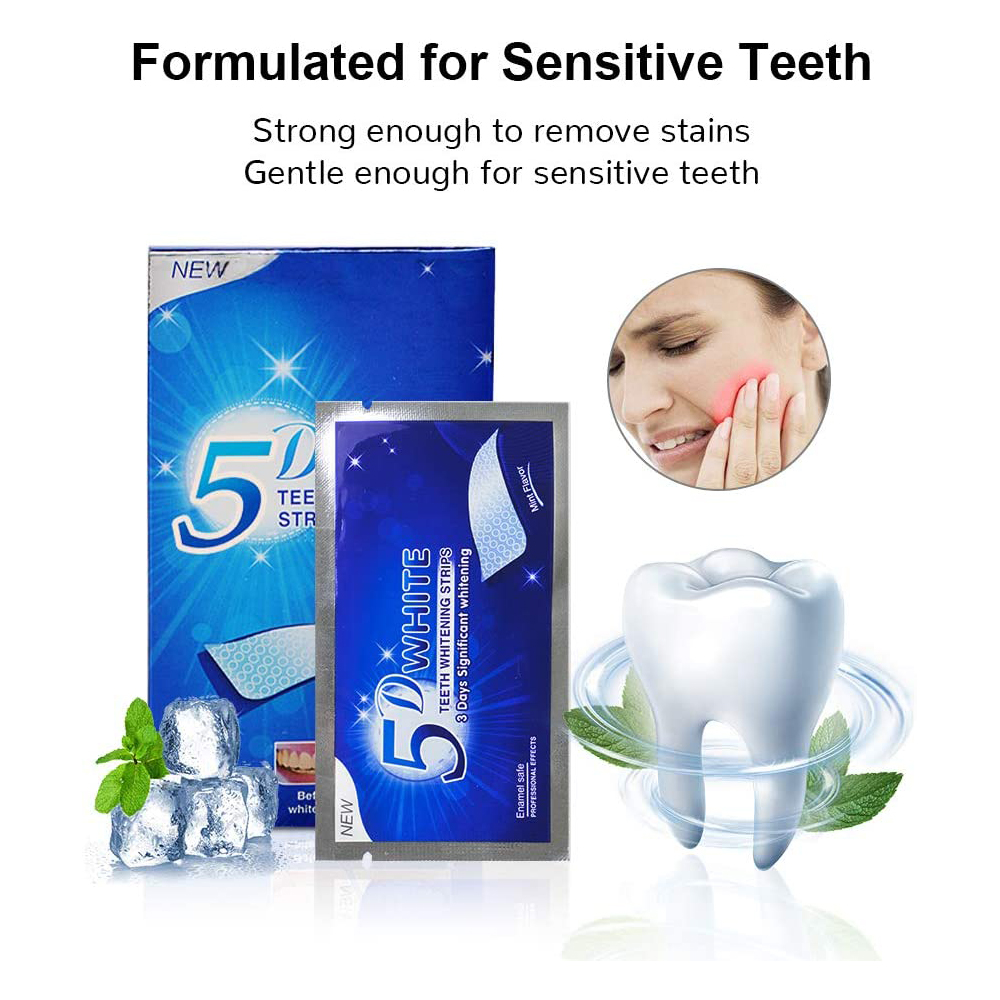 5D Witmakende Tandstrips, Whit - Teeth Whitening Diy recensie en prijs